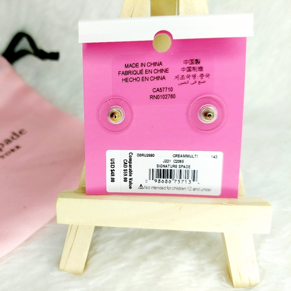 🎀 Kate Spade signature spade jewelry set - Picture 5 of 6